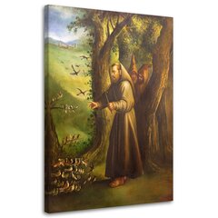 Glezniecība uz audekla, Asīzes svētais Francisks cena un informācija | Gleznas | 220.lv