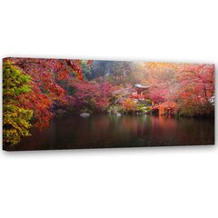 Glezniecība uz audekla, Japāna rudens krāsās цена и информация | Картины | 220.lv