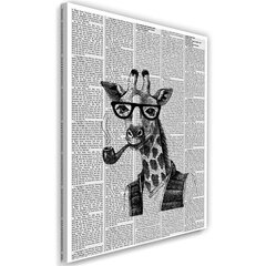 Glezniecība uz audekla, Žirafe ar svilpi - Avīzes raksts cena un informācija | Gleznas | 220.lv