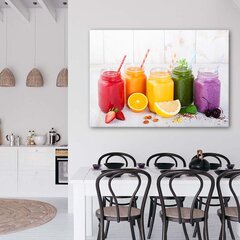 Glezniecība uz audekla, Veselīgi augļu kokteiļi цена и информация | Картины | 220.lv