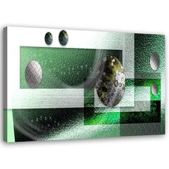 Glezniecība uz audekla, Smaragda taisnstūris cena un informācija | Gleznas | 220.lv