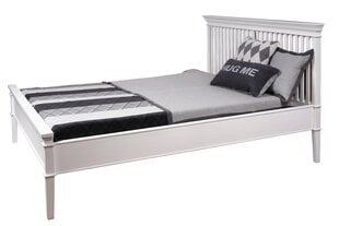 Кровать Long Island, 160x200 см, белая цена и информация | Кровати | 220.lv