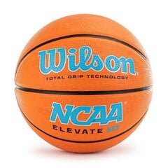 Баскетбольный мяч Wilson  NCAA Elevate VTX Оранжевый 7 цена и информация | Баскетбольные мячи | 220.lv