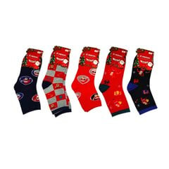 Новогодние носки для мальчиков 5 пар цена и информация | Носки, колготки для мальчиков | 220.lv