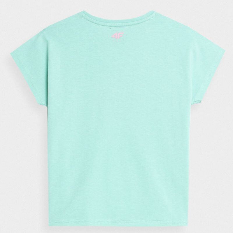 T-krekls meitenēm 4F, zaļš цена и информация | Krekli, bodiji, blūzes meitenēm | 220.lv