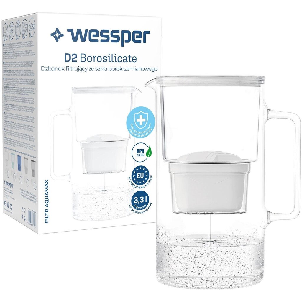 Wessper AquaClassic D2, 1 gab. цена и информация | Ūdens filtri | 220.lv