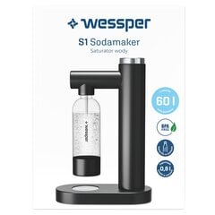 Wessper AquaFrizz Saturator для газированной воды цена и информация | Аппараты для газирования воды | 220.lv