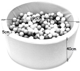 Детский бассейн с шариками цена и информация | Игрушки для малышей | 220.lv