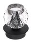 Piekaramā lampa PRISM 14X14X12 cm, tērauds, melns, kristāls cena un informācija | Griestu lampas | 220.lv