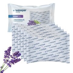 Wessper Humifill Lavender 250г - вставка-поглотитель влаги 6 шт. цена и информация | Осушители воздуха, влагопоглотители | 220.lv