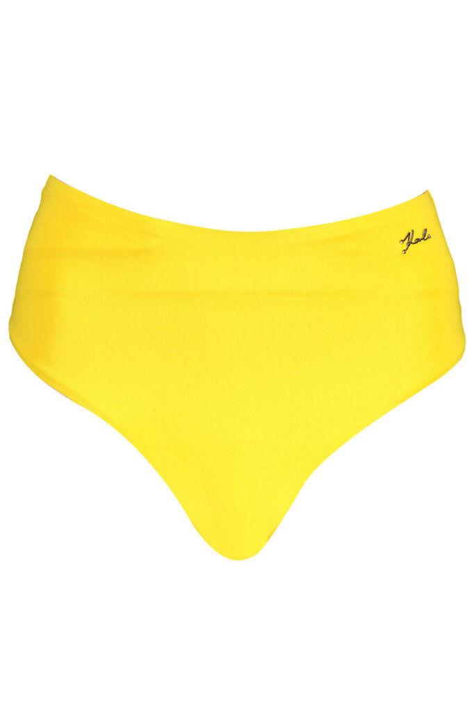 Peldkostīma biksītes sievietēm Karl Lagerfeld Beachwear KL22WBT28, dzeltenas цена и информация | Peldkostīmi | 220.lv