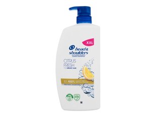 Шампунь против перхоти Head & Shoulders Citrus Fresh Жирные волосы (900 ml) цена и информация | Шампуни | 220.lv