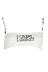 Peldkostīma tops sievietēm Karl Lagerfeld Beachwear KL22WTP26, balts cena un informācija | Peldkostīmi | 220.lv