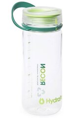 HydraPak Recon 500ml - Clear/ Evergreen & Lime цена и информация | Фляги для воды | 220.lv