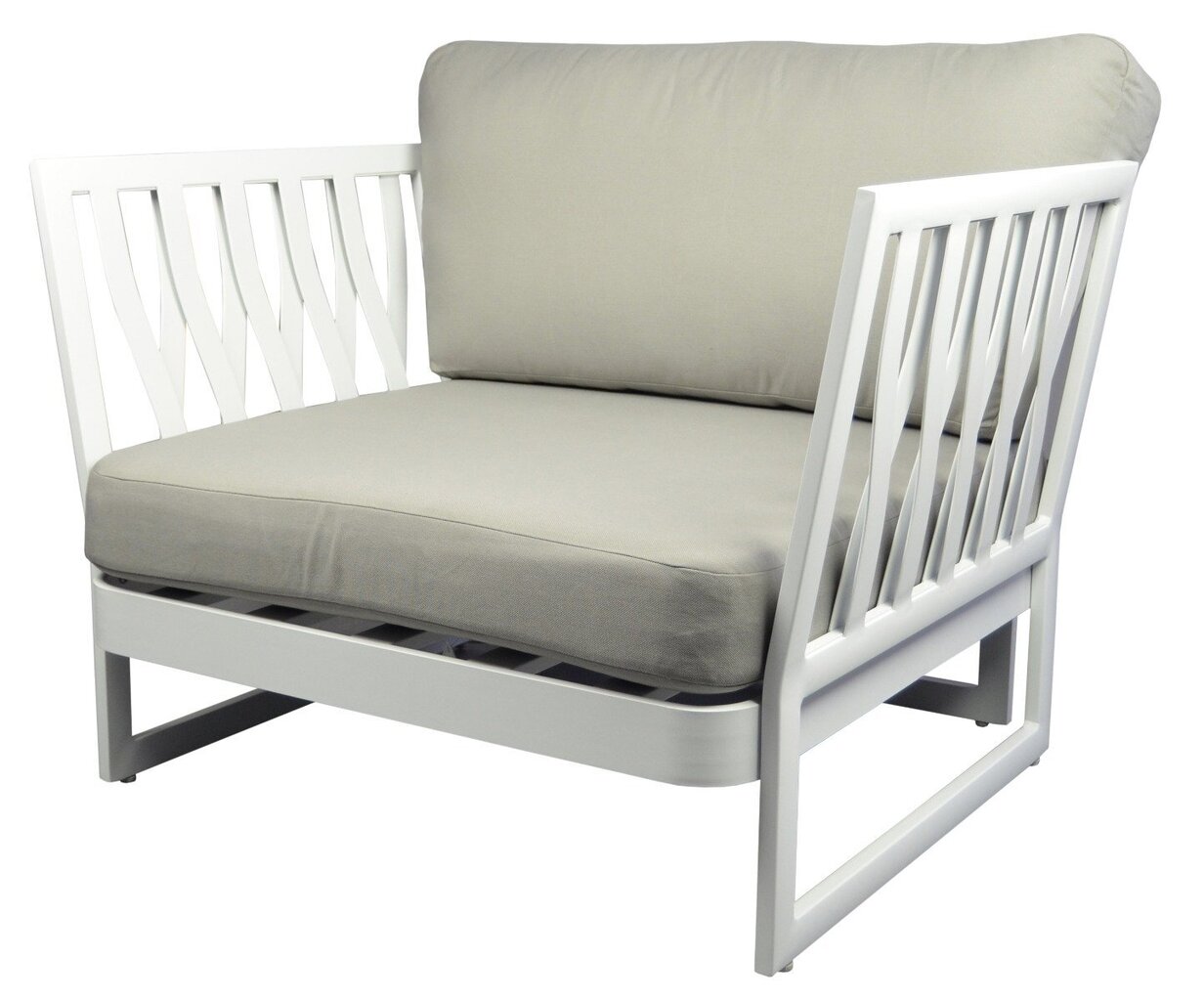 Krēsls Sue, balts/smilškrāsas цена и информация | Dārza krēsli | 220.lv