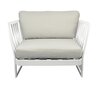 Krēsls Sue, balts/smilškrāsas cena un informācija | Dārza krēsli | 220.lv