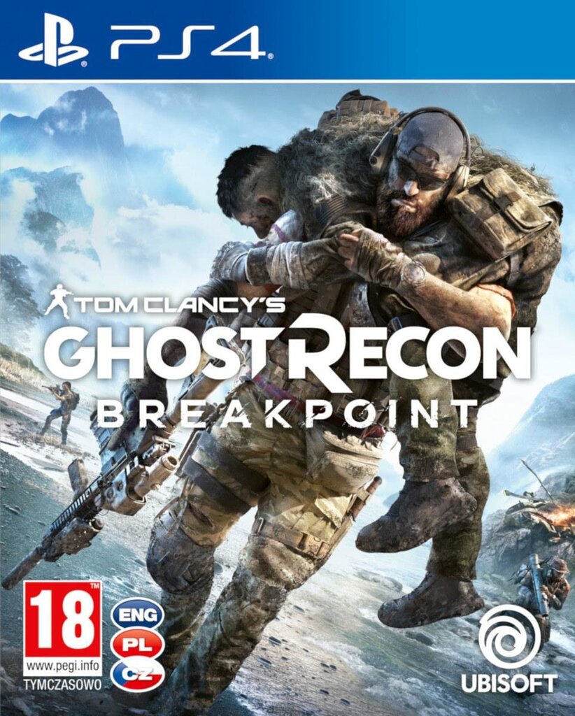 Компьютерная игра PS4 Ghost Recon Breakpoint Ps4 цена | 220.lv