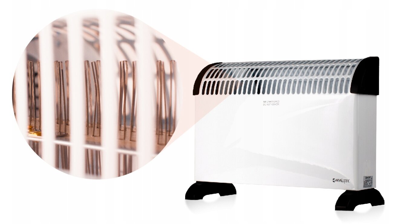 Elektriskais radiators Maltec, 2000W cena un informācija | Sildītāji | 220.lv