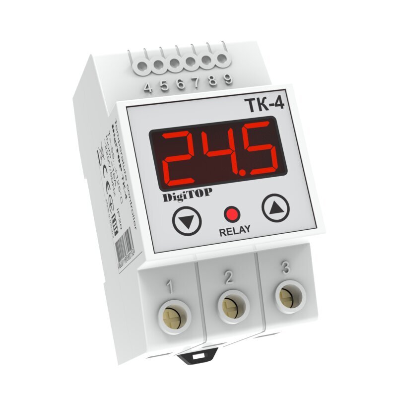 Termoregulators DigiTOP TK-4 cena un informācija | Taimeri, termostati | 220.lv