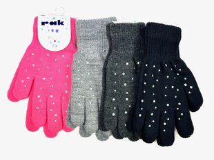 Перчатки для детей Lutini 8225090-1744, розовые цена и информация | Шапки, перчатки, шарфы для девочек | 220.lv