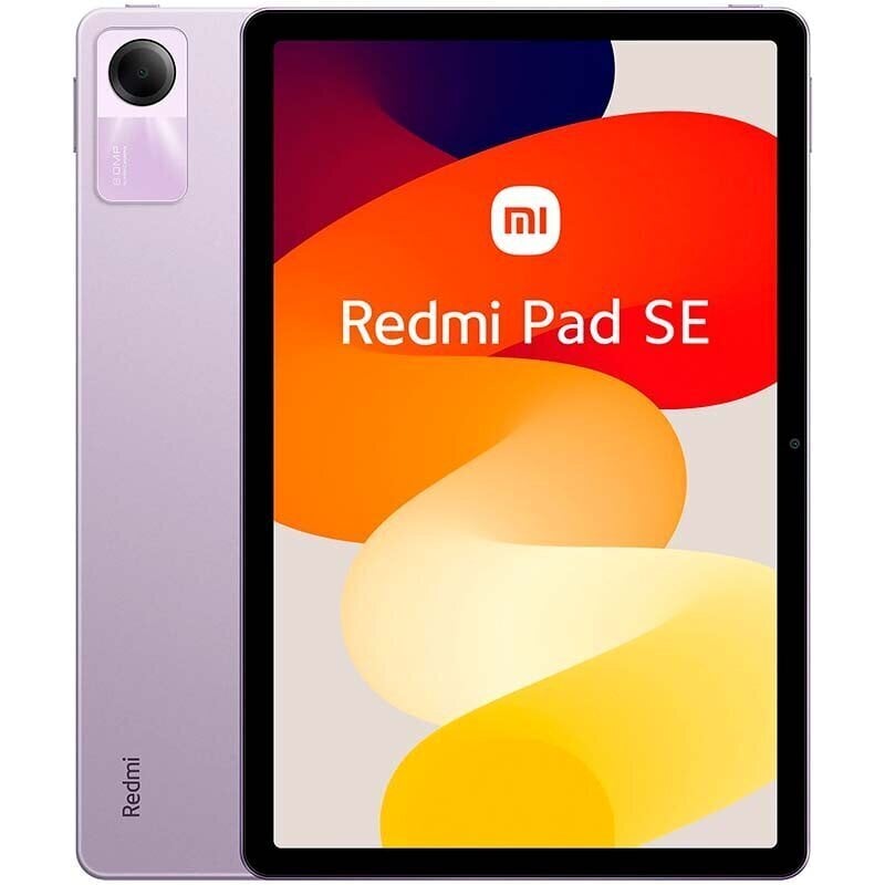 Xiaomi Redmi Pad SE 4/128GB Lavender Purple cena un informācija | Planšetdatori | 220.lv