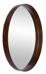 Зеркало Miloo Home Haya, коричневое цена и информация | Зеркала | 220.lv