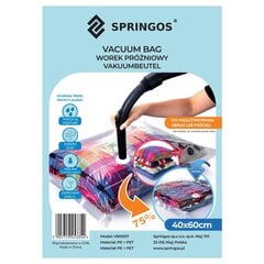 Vakuumsoma Springos, 40x60 cm cena un informācija | Pakaramie un apģērbu maisi | 220.lv