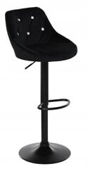 Барный стул Omega, черный цвет цена и информация | Стулья для кухни и столовой | 220.lv