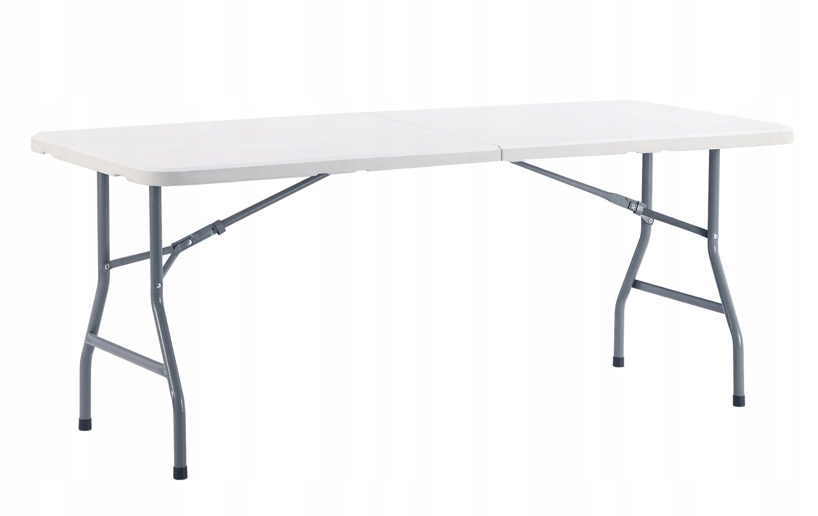Saliekams galds-koferis 180x70x74 balts cena un informācija | Virtuves galdi, ēdamgaldi | 220.lv