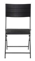 Saliekamais krēsls, koka, 55x45x80,5cm цена и информация | Садовые стулья, кресла, пуфы | 220.lv