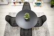 3-ju krēslu komplekts Maro, melns cena un informācija | Virtuves un ēdamistabas krēsli | 220.lv
