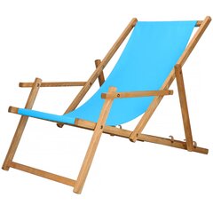 Impregnēts krēsls ar roku balstiem Springos DC006 OXFORD38, zilā krāsā kaina ir informacija | Dārza krēsli | 220.lv