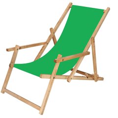 Impregnēts krēsls ar roku balstiem Springos DC006 OXFORD31, zaļš cena un informācija | Dārza krēsli | 220.lv