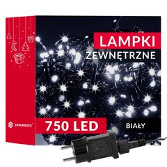 Ziemassvētku lampiņas Springos CL4092 750 LED цена и информация | Гирлянды | 220.lv