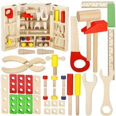 Набор деревянных инструментов для детей Springos KG0026 цена и информация | Конструктор автомобилей игрушки для мальчиков | 220.lv