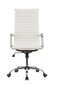 Grozāms biroja krēsls David, 54x61.5x105.5/115.5cm, noliecams, balts cena un informācija | Biroja krēsli | 220.lv