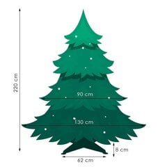 Zaļa egle Vera Springos CT0133, 220 cm cena un informācija | Mākslīgās egles, vainagi, statīvi | 220.lv