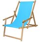 Impregnēts krēsls ar roku balstiem Springos DC006 OXFORD23, zils цена и информация | Dārza krēsli | 220.lv