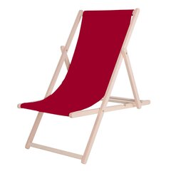 Koka krēsls Springos DC0010 OXFORD12, burgundija цена и информация | Садовые стулья, кресла, пуфы | 220.lv