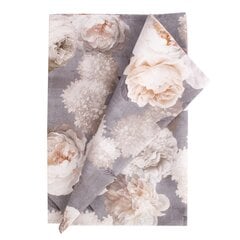 Персонник HOLLY 43x116см, серые цветы цена и информация | Скатерти, салфетки | 220.lv