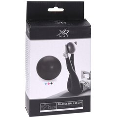 Мяч для фитнеса XQMAX Pilates 25 см, черный цена и информация | Гимнастические мячи | 220.lv