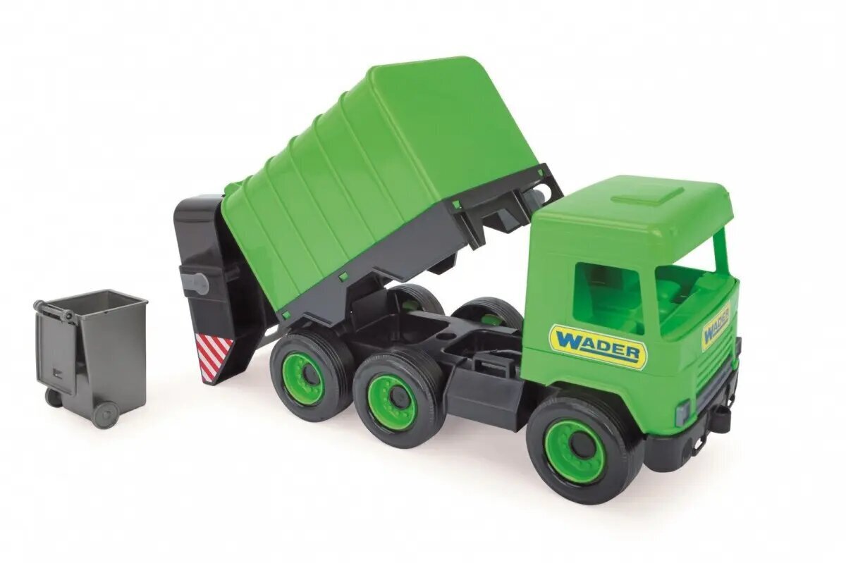 Rotaļu atkritumu vedējs, zaļš цена и информация | Rotaļlietas zēniem | 220.lv