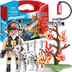 Playmobil Firefighter Box 70310 цена и информация | Конструкторы и кубики | 220.lv