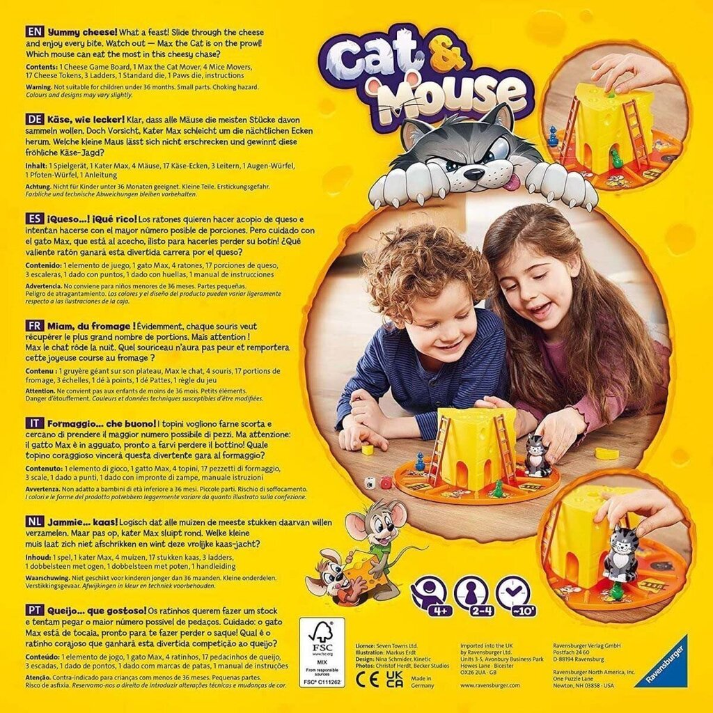 Ravensburger Cat & Mouse 24563 цена и информация | Galda spēles | 220.lv