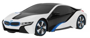 Automašīna ar tālvadības pulti ,BMW i8, balta цена и информация | Игрушки для мальчиков | 220.lv