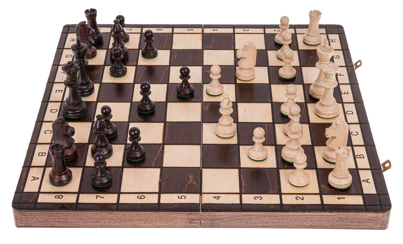 Galda spēle koka šahs, 40 x 40 cm цена и информация | Galda spēles | 220.lv