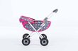 LENA Leļļu ratiņi, rozā/pelēkā krāsā cena un informācija | Rotaļlietas meitenēm | 220.lv
