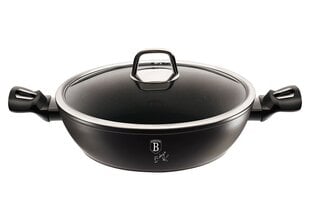 Berlinger Haus WOK tipa katls ar vāku, 30 cm цена и информация | Кастрюли, скороварки | 220.lv