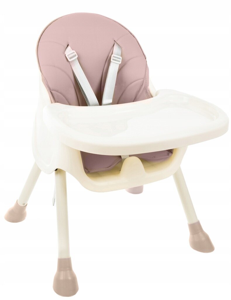 Bērnu barošanas krēsls, Kruzzel, 12058, rozā цена и информация | Barošanas krēsli | 220.lv