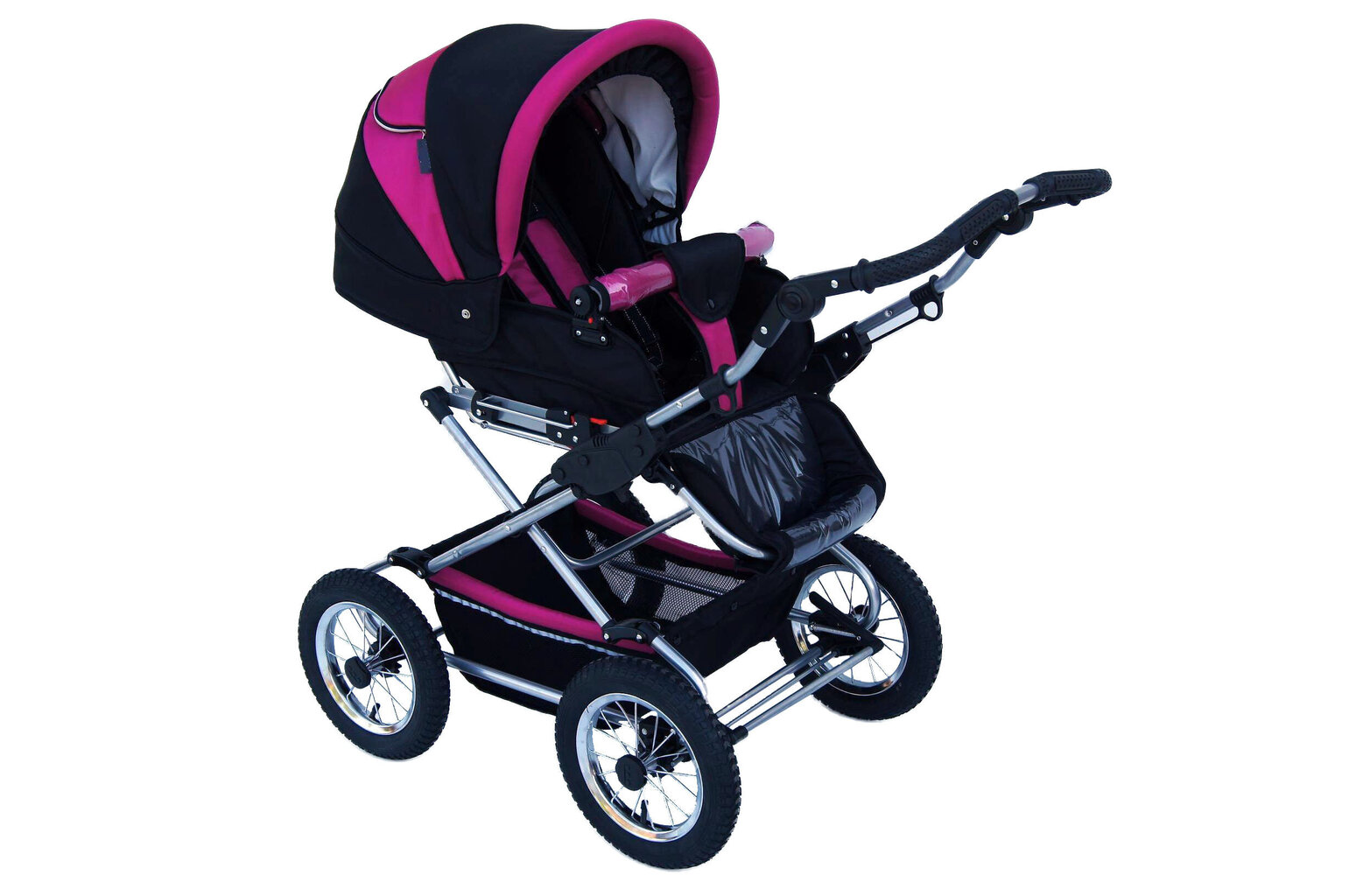 Leļļu ratiņi, Fanari Baby Fashion, melni цена и информация | Bērnu rati | 220.lv